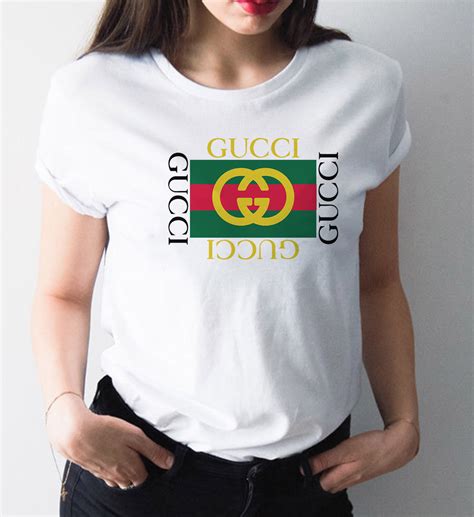 gucci shirts women's|vintage Gucci t shirt women.